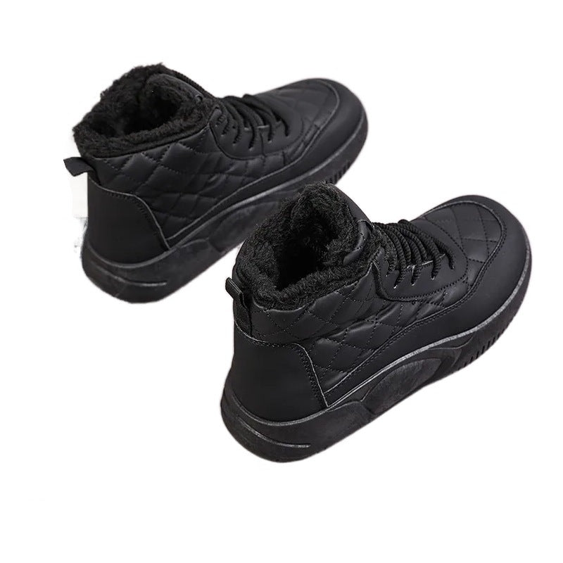 Damen Sportliche High-Top Sneakers mit wärmendem Innenfutter EB