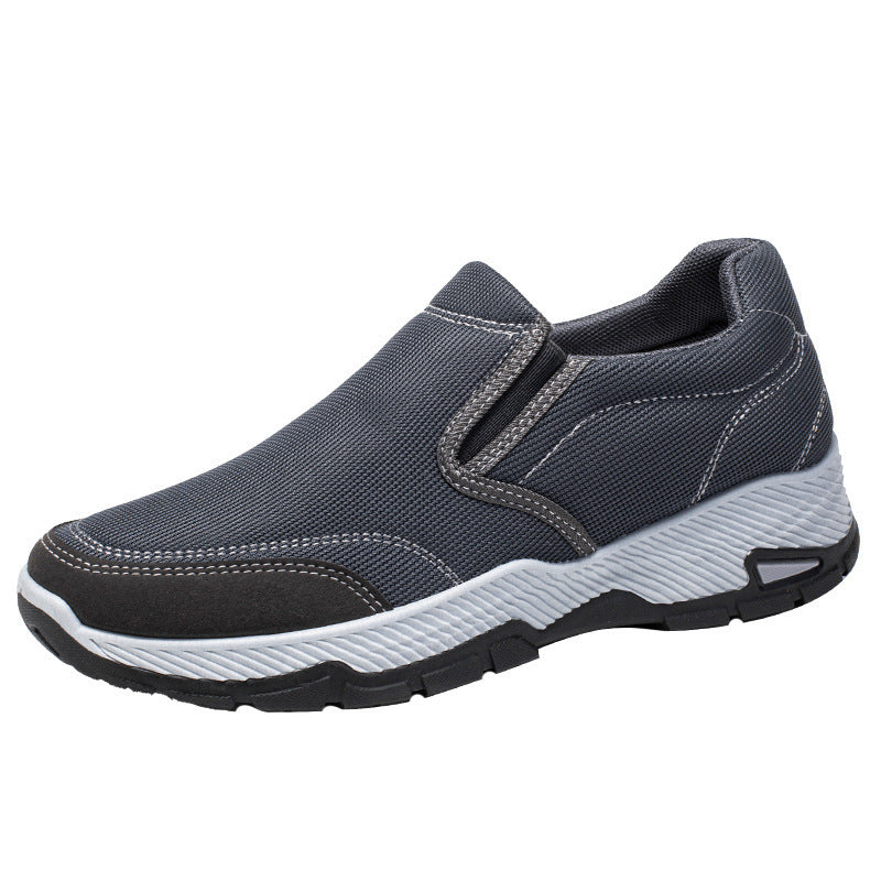 Damen Komfortable Slip-On Sneakers mit atmungsaktiver Struktur EB