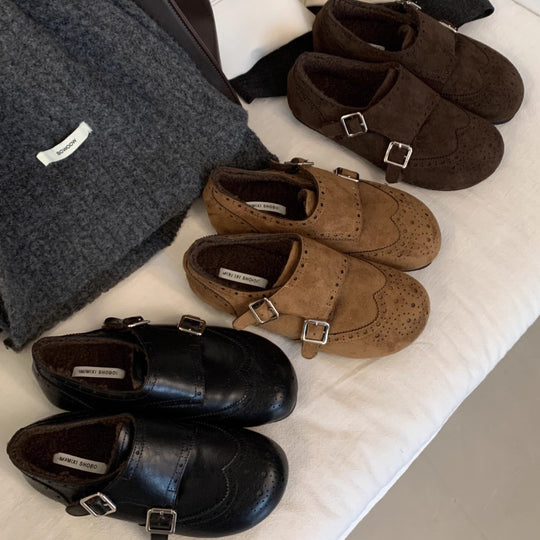 Damen Mokassins mit doppeltem Riemen und softer Innensohle EB