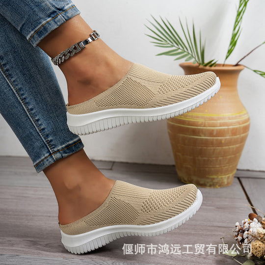 Damen Stretch-Freizeitschuhe mit rutschfester Sohle EB