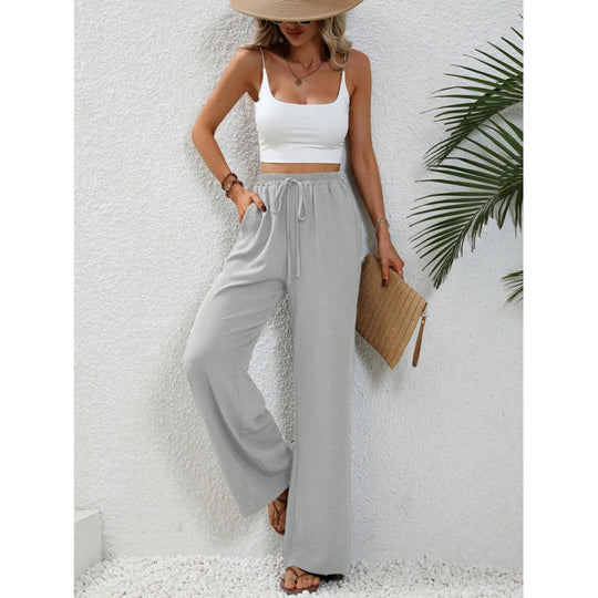 Damen Luftige Weite Sommerhosen EB