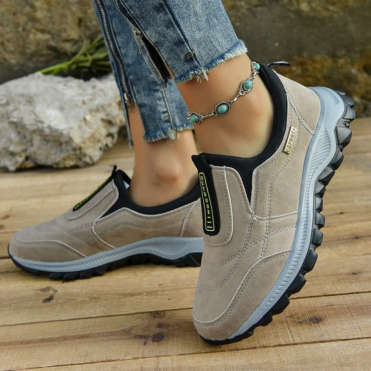 Damen Bequeme Outdoor-Sneaker mit rutschfester Sohle und atmungsaktivem Obermaterial EB