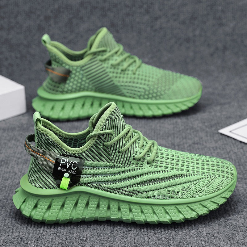 Damen Sportliche Leichtgewicht Sneakers mit atmungsaktivem Obermaterial und rutschfester Sohle EB