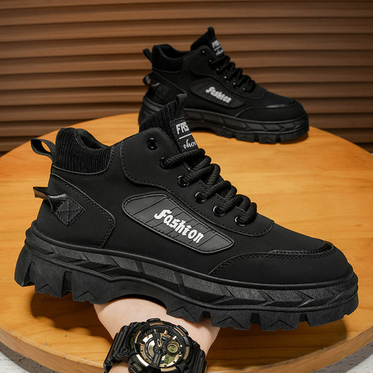 Herren High-Top Sneakers mit robustem Profil und rutschfester Sohle EB