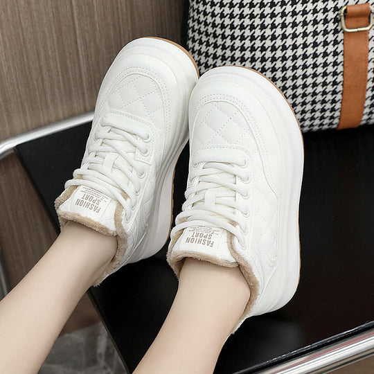 Damen Sportliche High-Top Sneakers mit Weichfutter und rutschfester Sohle EB