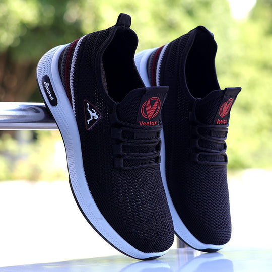 Damen Sportliche und atmungsaktive Sneakers mit elastischem Obermaterial EB