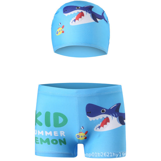 Jungen Schwimmset mit fröhlichem Dinosaurier-Motiv EB