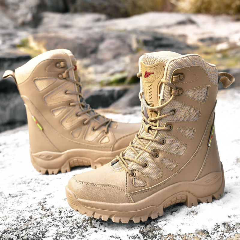 Damen Wasserfeste High-Top Wanderschuhe mit isolierender Innenausstattung EB