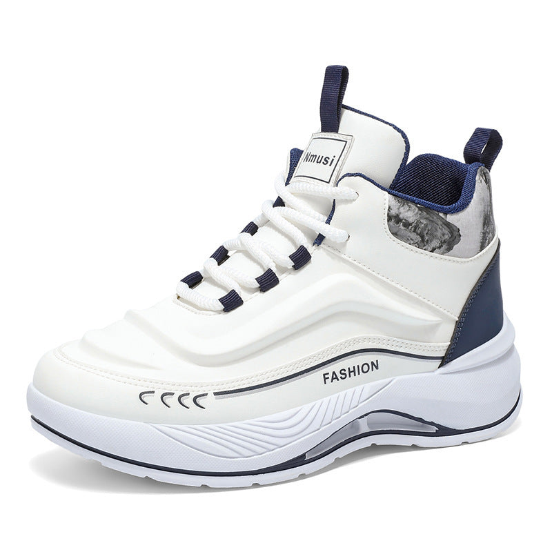 Damen Sportliche High-Top Sneakers mit rutschfester Sohle und modischem Design EB