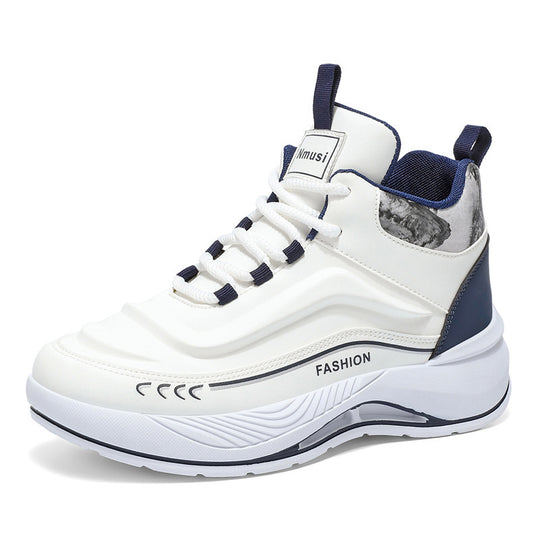 Damen Sportliche High-Top Sneakers mit rutschfester Sohle und modischem Design EB