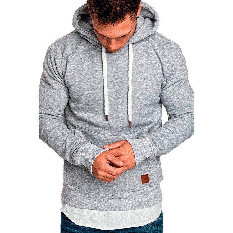Herren Kapuzenpullover mit modischem Schnitt und lässigem Innenfutter EB