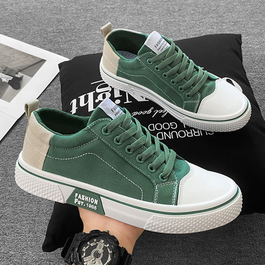 Damen lässige Sneaker aus strapazierfähigem Canvas mit hohem Tragekomfort EB