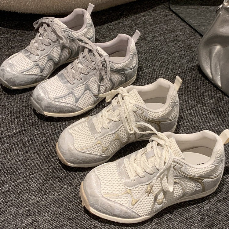 Damen Atmungsaktive Freizeit-Sneaker mit flexiblem Obermaterial EB