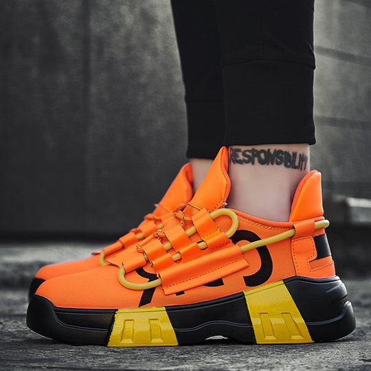 Damen Modische Sneakers mit innovativem Schnürsystem und stoßdämpfender Sohle EB