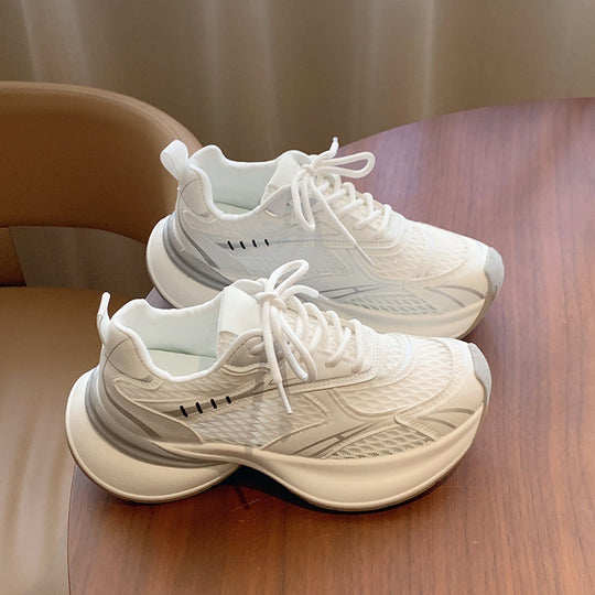 Damen Sportliche Airy Sneakers mit dämpfender Sohle und atmungsaktivem Obermaterial EB