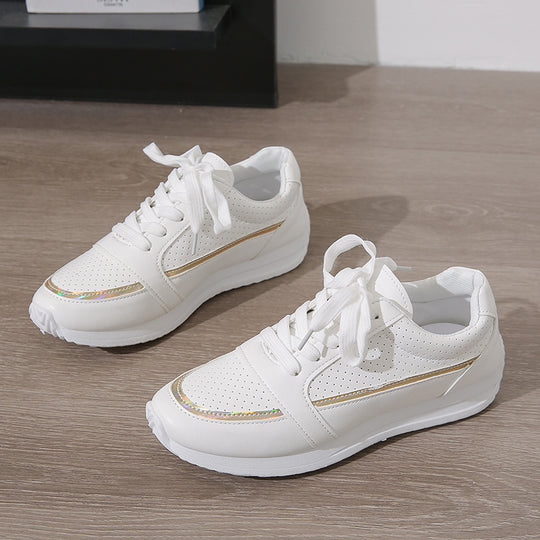 Damen Sportliche Sneakers mit atmungsaktiver und flexibler Sohle EB