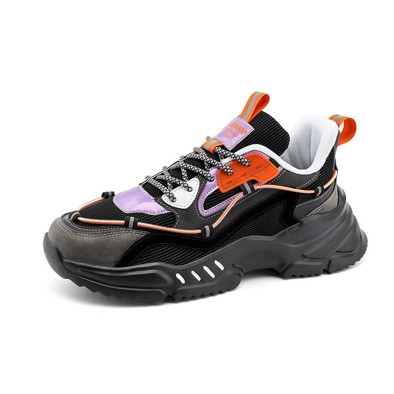 Damen Sportliche Streetwear-Sneaker mit gepolsterter Sohle und atmungsaktiver Struktur EB