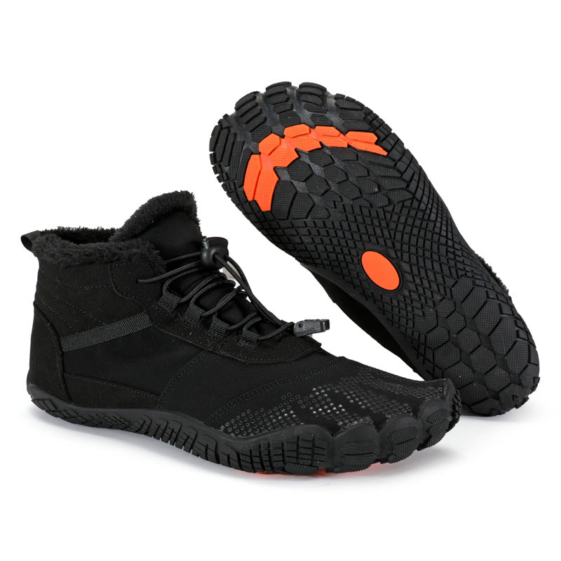 Damen Multifunktionale Outdoor-Boots mit warmem Innenfutter und rutschfester Sohle EB