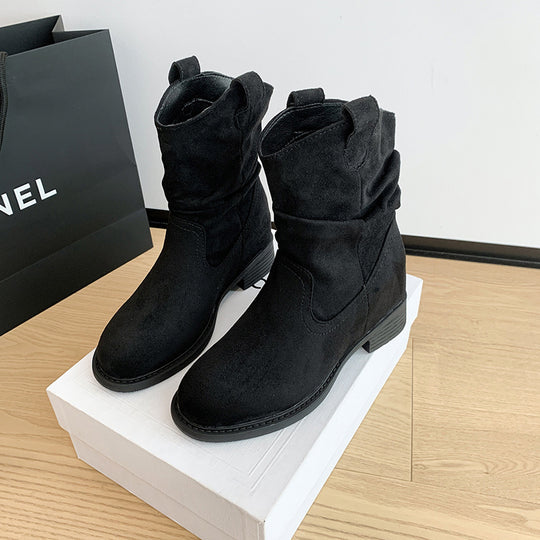 Damen Stiefeletten mit lässigem Schlupfdesign von EB