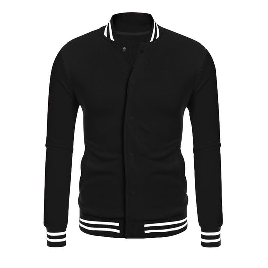 Herren Sport-Jacke im College-Stil mit praktischen Taschen und modernem Schnitt EB