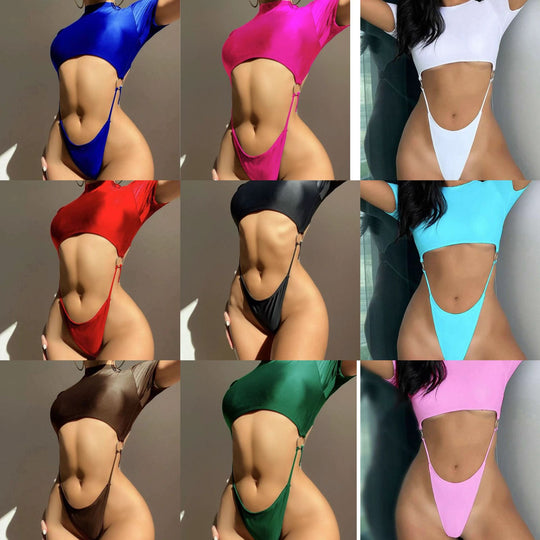 Damen Badeanzug mit geschmackvollen Cut-Outs und lässigem Design EB
