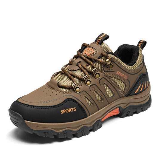 Herren Wanderschuhe mit rutschfester Profilsohle und atmungsaktivem Obermaterial EB