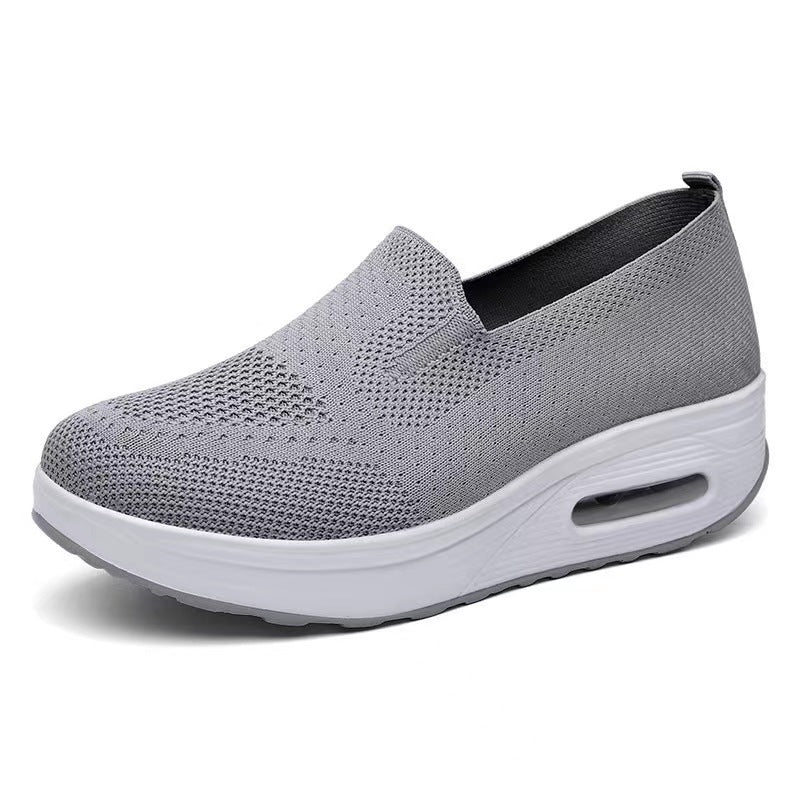 Damen Bequeme und luftige Slip-On Sneakers EB