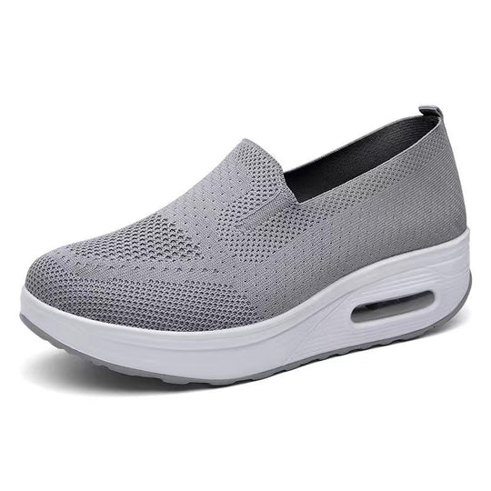 Damen Bequeme und luftige Slip-On Sneakers EB