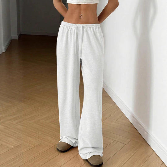 Damen Weite Sweatpants mit elastischem Bund EB