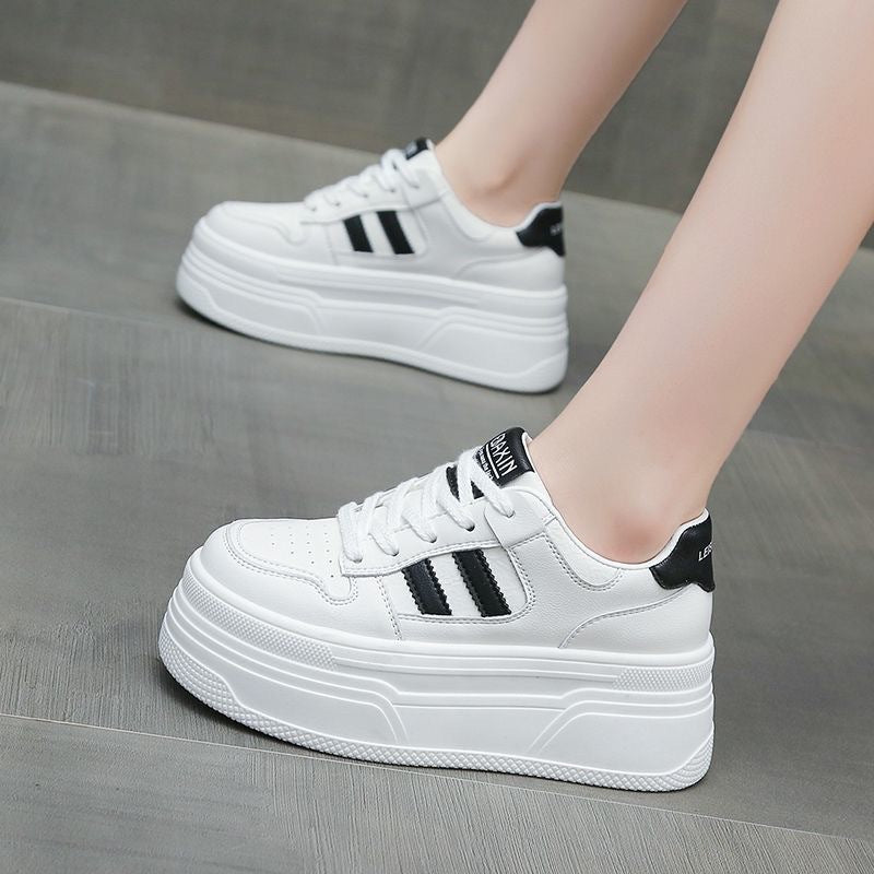 Damen Plattform-Sneaker mit modischem Design und hohem Komfort EB