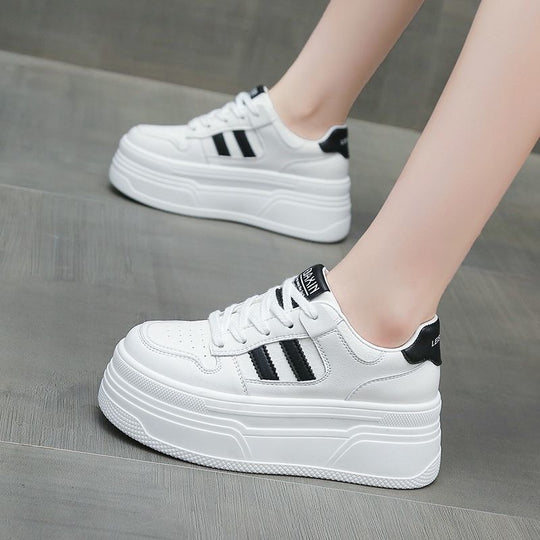 Damen Plattform-Sneaker mit modischem Design und hohem Komfort EB