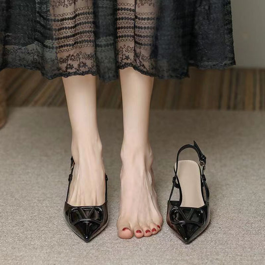 Damen Slingback-Pumps mit elegantem Design und hohem Absatz EB