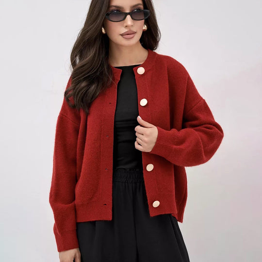 Damen Modischer Strickpullover EB