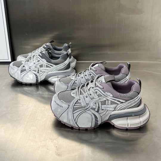 Damen Sportliche Sneakers mit atmungsaktivem Mesh-Obermaterial und innovativem Dämpfungssystem EB