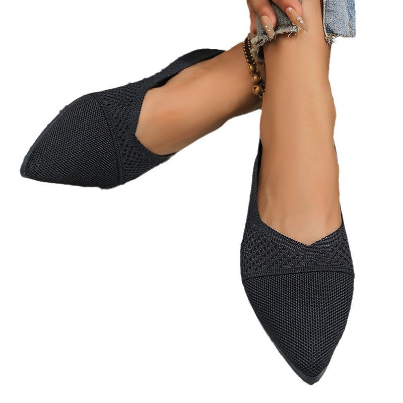 Damen Elegante und bequeme Slipper mit atmungsaktivem Obermaterial EB