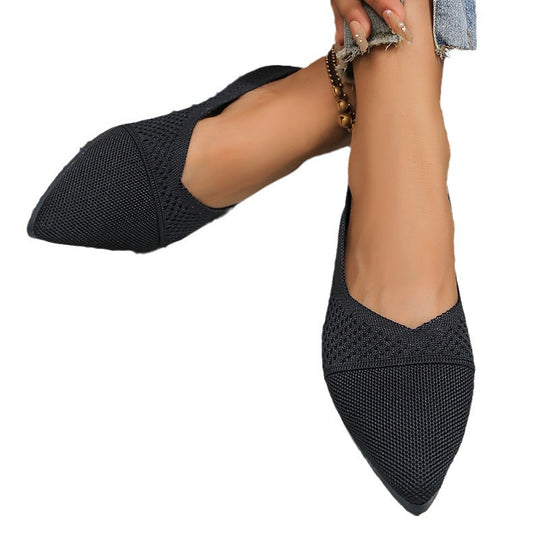 Damen Elegante und bequeme Slipper mit atmungsaktivem Obermaterial EB