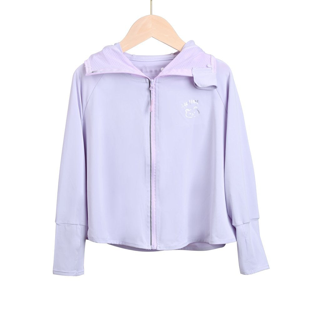 Damen sportliche Kapuzenjacke mit leichtem UV-Schutz EB