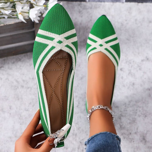 Damen Elegante und stilvolle Ballerinas EB