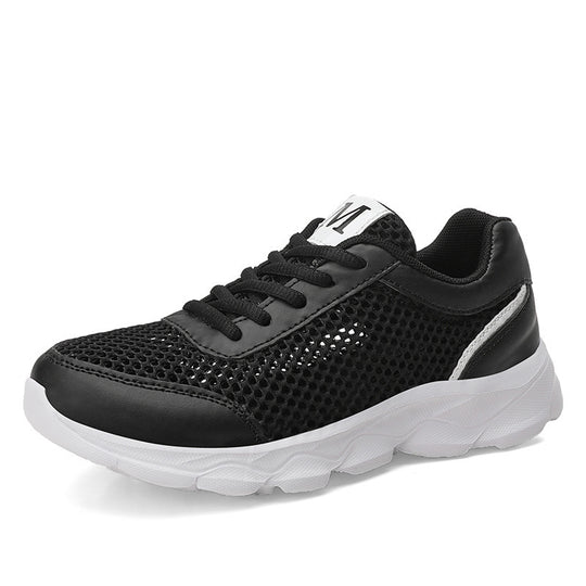 Damen Atmungsaktive Freizeit-Sneaker mit flexiblem Mesh-Obermaterial EB