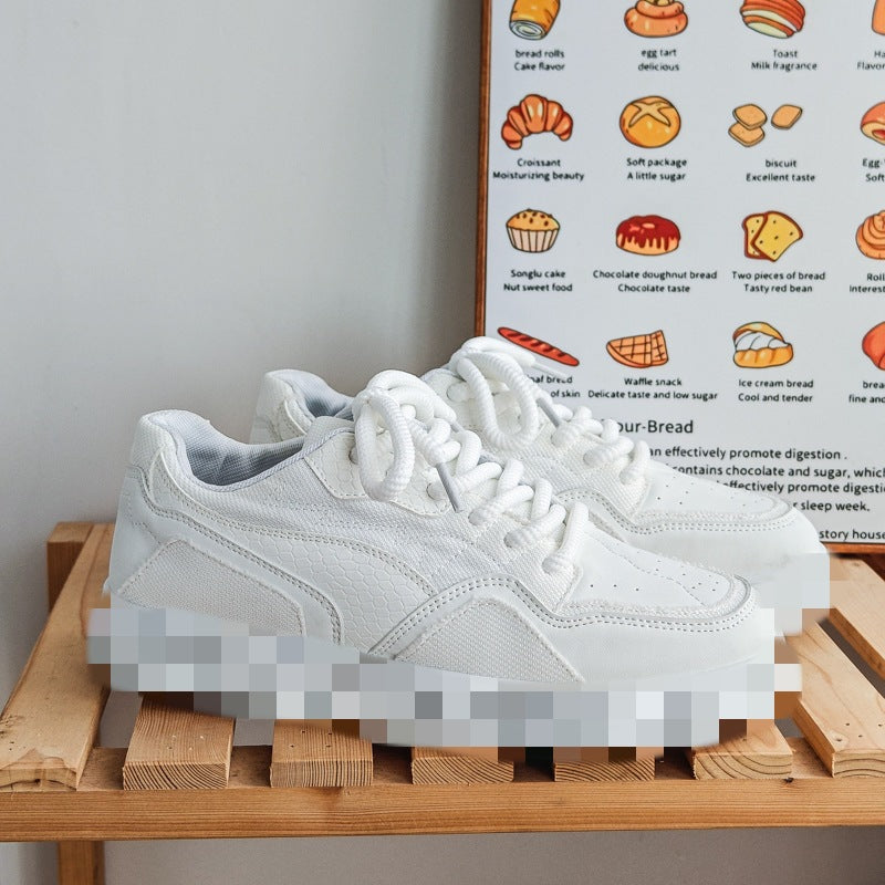 Damen Sportliche Sneakers mit hochwertigem Obermaterial und dämpfender Sohle EB