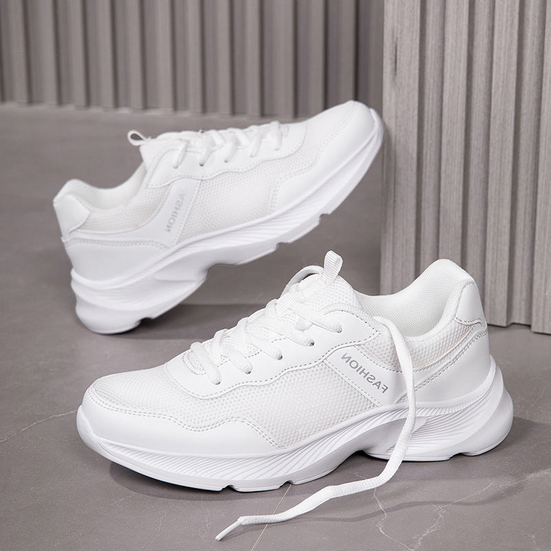 Damen Komfortable Sneakers mit atmungsaktivem Obermaterial und dämpfender Sohle EB