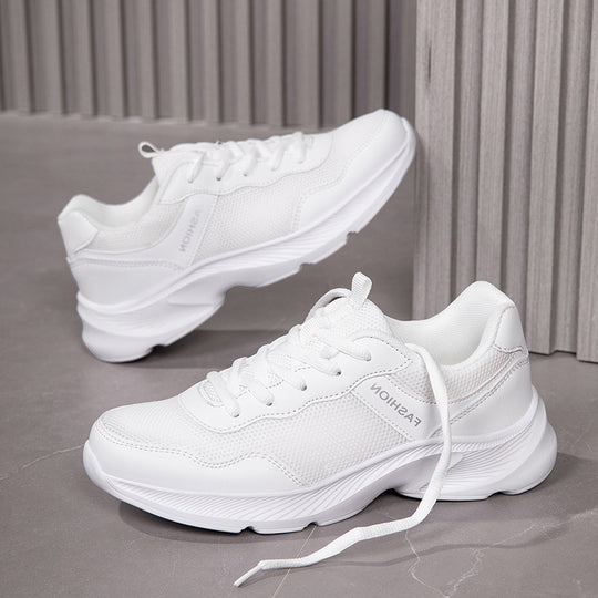 Damen Komfortable Sneakers mit atmungsaktivem Obermaterial und dämpfender Sohle EB