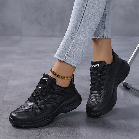 Damen Sportliche Sneakers mit atmungsaktivem Obermaterial und dämpfender Sohle EB