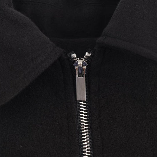 Damen minimalistische Übergangsjacke mit hohem Kragen EB