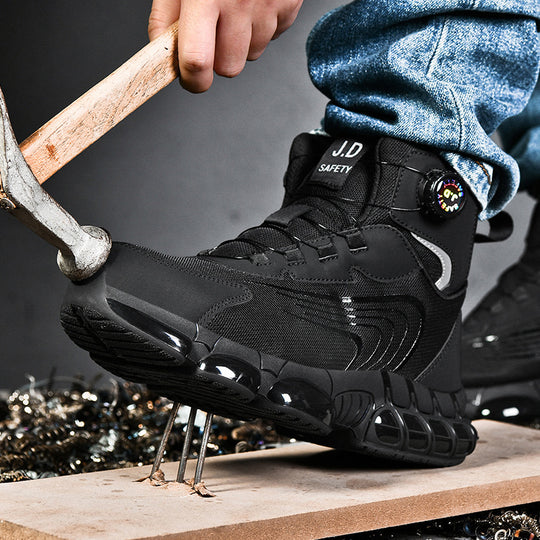 Damen Sicherheitsstiefel mit rutschfester Sohle und dämpfendem Design EB