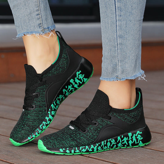 Damen Sportliche und flexible Laufschuhe mit rutschfester Sohle EB