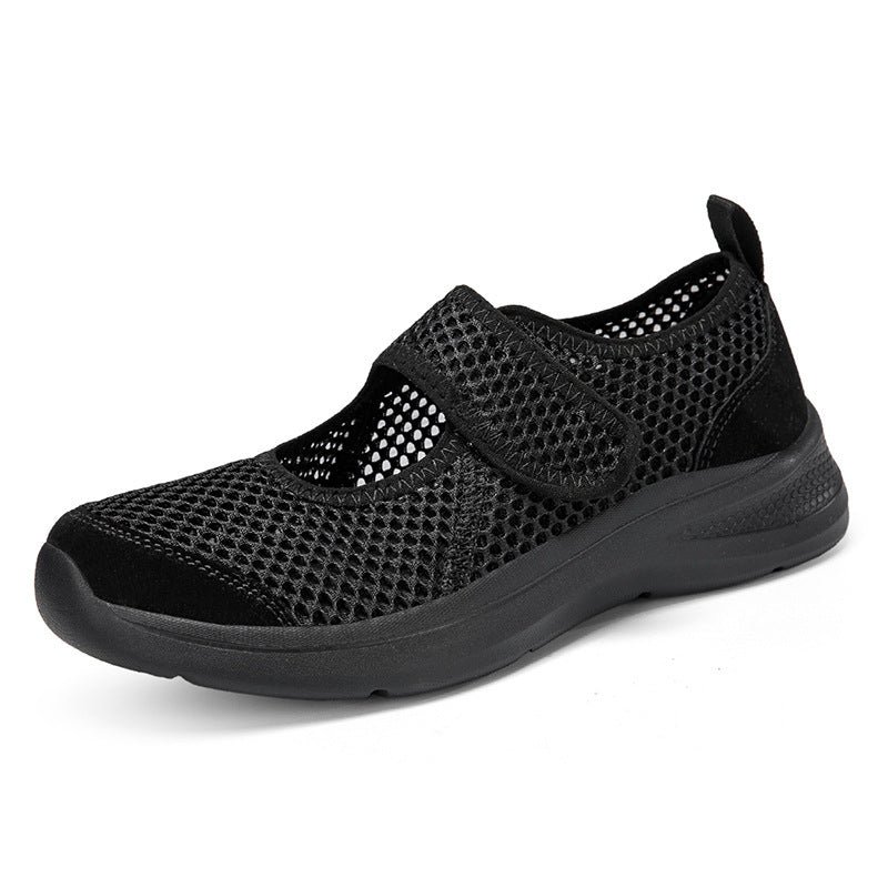 Damen Atmungsaktive Sport-Sandalen mit praktischem Klettverschluss EB
