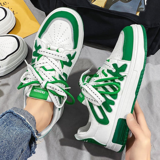 Damen Sportliche Sneakers mit innovativem Design und atmungsaktiven Einsätzen EB