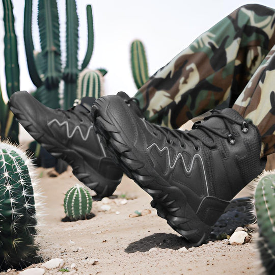 Herren Multifunktionale Outdoor-Stiefel mit hohem Knöchelschutz und rutschfester Sohle EB