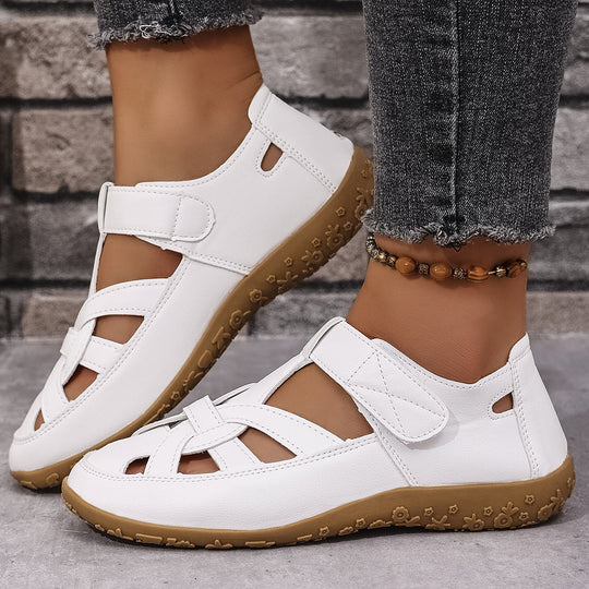 Damen Bequeme Clogs mit verstellbarem Riemendesign und rutschfester Sohle EB